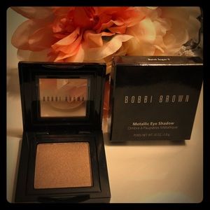 NEW Bobbi Brown Burnt Sugar Metallic Eyeshadow!